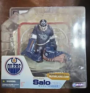 McFarlane Tommy Salo Variante Edmonton Oilers Hockeyfigur HÜLLE FRISCH - Bild 1 von 5
