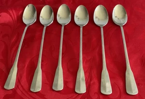 Oneida 18/8 stainless Colonial Artistry lot of 6 ice teaspoons 7 3/8" - Picture 1 of 4