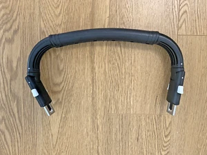 Bugaboo Fox 1 BLACK LEATHER Bumper Bar - Picture 1 of 4