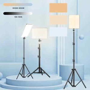LED Video Lights Photography Lighting Selfie Light Photo Studio Lamp With Tripod - Picture 1 of 17
