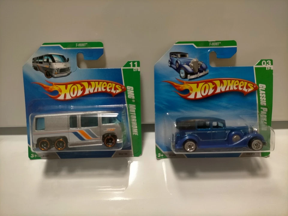 Hot Wheels Treasure Hunt SHORT CARD 2009-2010 T-hunt Diecast #3 #11 /12 - Изображение 1 из 4