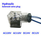 Solenoid Coil Valve Plug Coil with Lamp Plug Electromagnet Led Indicator