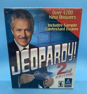 Jeopardy Game 2nd Edition  2000 PC-CD, for Windows 95/98 - NEW in Sealed Box - Picture 1 of 6