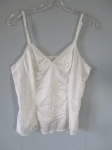 Adonna for J.C. Penny Women's Size 36 Solid White Vintage Camisole Slip Lingerie - Picture 1 of 11