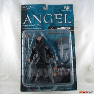 Angel - Vampire Angel in leather jacket by Moore Action Collectibles - worn - Picture 1 of 3