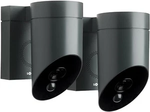 somfy 1875341 - Pack de 2 Outdoor Camera 2 Grises, Caméras avec détection - Picture 1 of 2