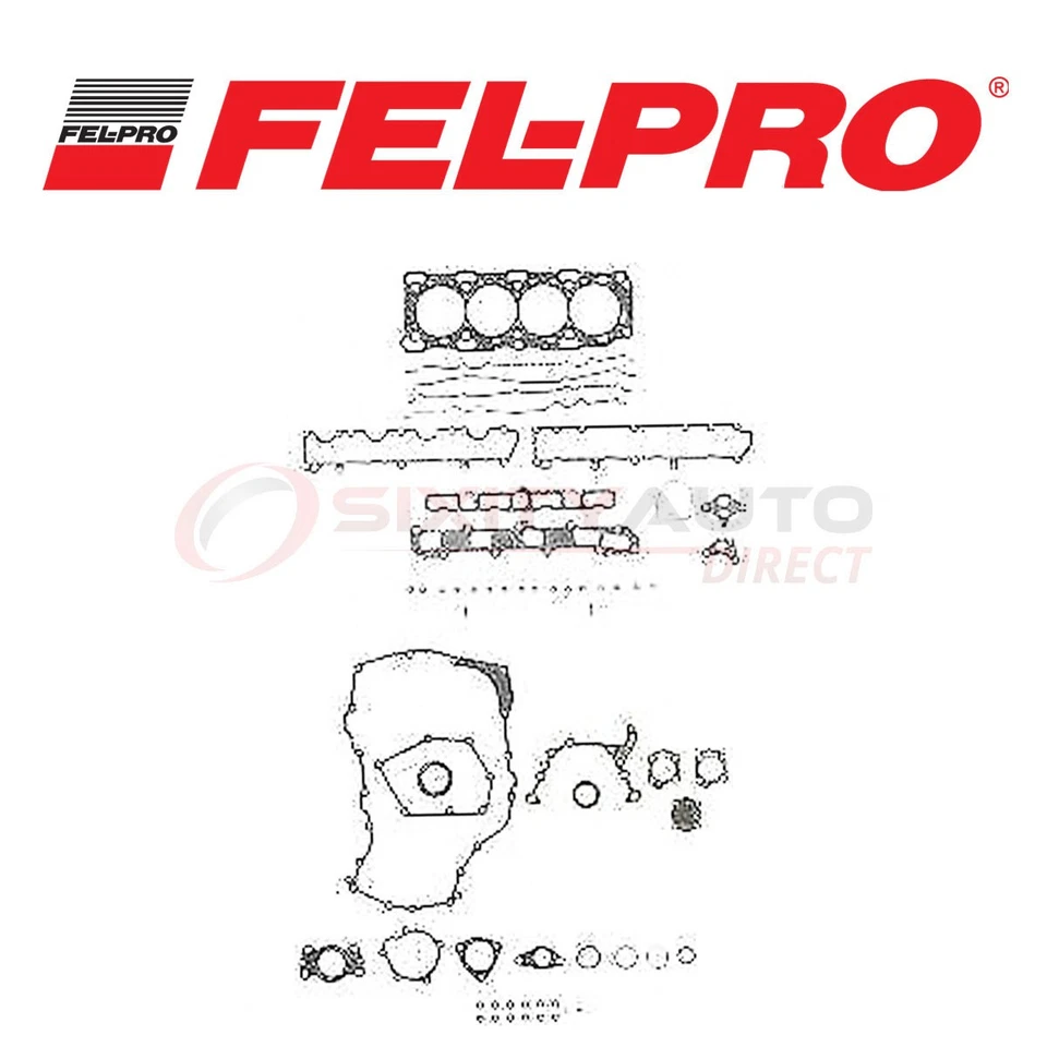 Fel Pro Cylinder Head Gasket Set for 1996-1999 Chevrolet Cavalier 2.4L L4 - hi Foto 1 de 4