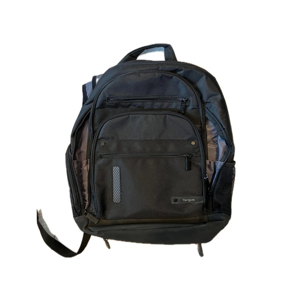 Mochila acolchada para computadora Targus negra Foto 1 de 4