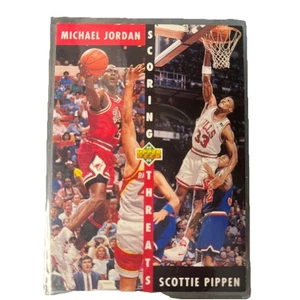 1992-93 Upper Deck - Michael Jordan, Scottie Pippen #62 - Bild 1 von 2