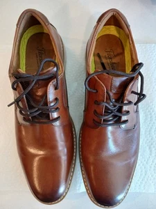 Florsheim Norwalk Plain-Toe Oxfords, Size 10- Cognac- Worn twice - Picture 1 of 6