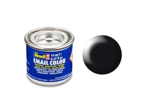 REVELL 32302 COLOR (EMAIL) NOIR SATINÉ PEINTURE À MAQUETTE REVELL ENAMEL - Picture 1 of 1