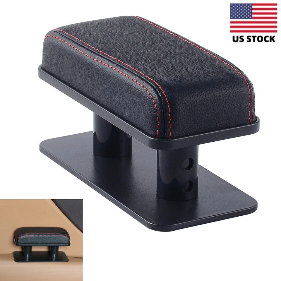 Автомобильный локоть поддержки подушечка регулируемая высота боковая подушечка PU кожаный автомобиля двери подлокотник подушечка - Изображение 1 из 4