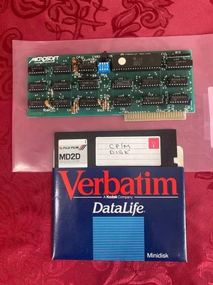 ✅  ⌘ Microsoft Z80 Softcard CP/M with Software - Image 1 of 4
