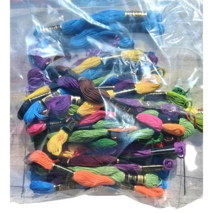 Lot of 37 VTG ND Embroidery Floss Needlepoint Made In Mexico Assorted Colors - Picture 1 of 3