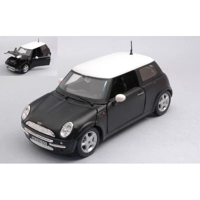 MINI COOPER 2006 BLACK 1:24 Maisto Auto Stradali Modellino Nuovo - Immagine 1 di 3