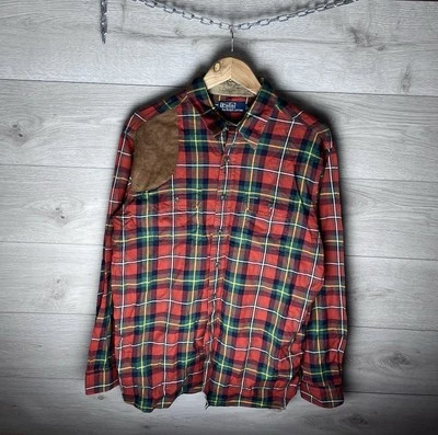 Vintage MENS SHIRT POLO RAPLH LAUREN SIZE L  TEXAS Y2K USA - Image 1 of 4
