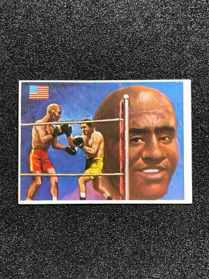 1979 QUELCOM #108 Jack Johnson Trading Card Boxing - Image 1 of 3