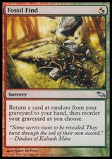 Magic the Gathering MTG Fossil Find (206) Shadowmoor   LP