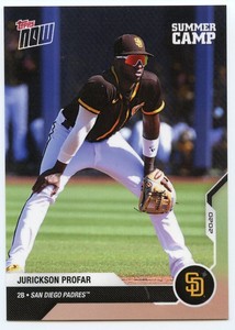 2020 Topps Now Road to Opening Day Summer Camp #OD461 Jurickson Profar - NM