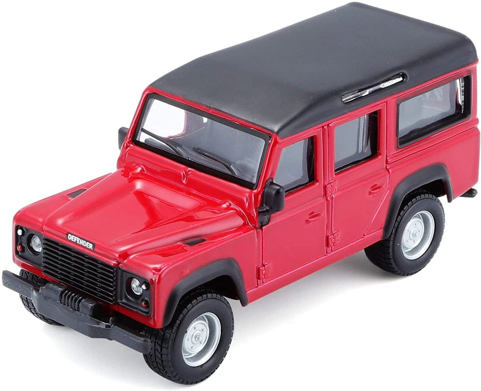 BURAGO - LAND ROVER Defender 110 rosso - 1/47 - BUR32060ROUGE - Immagine 1 di 1