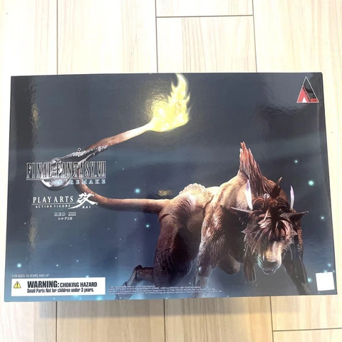 Final Fantasy VII Remake PLAY ARTS Kai Red XIII PVC Figure Square Enix Japan Cover