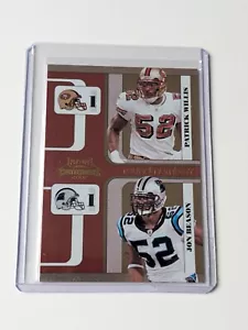 Playoff Contenders 2007 Patrick Willis 49ers Jon Beason Rookie RC NFL /1000 - Picture 1 of 2