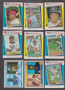 Vintage Baseball Cards Inserts U Pick - 40% off on 4+!