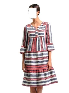 Alba Moda Kleid im ausdrucksstarkem Ethno-Mustermix Gr. 44 0822794789 - Bild 1 von 5
