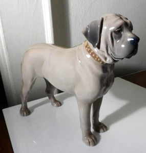 Bing & Grondahl B&G #2108 perro MASTÍN TORO, estatuilla de gran tamaño, como nuevo - Imagen 1 de 4