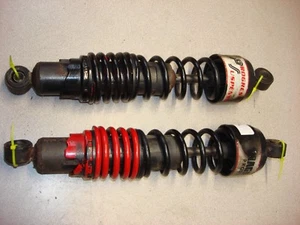 JUEGO DE MUELLES AMORTIGUADORES TRASEROS PROGRESIVOS MAGNUM PAR KAWASAKI KZ 1000 1981 13-1/2" - Imagen 1 de 11