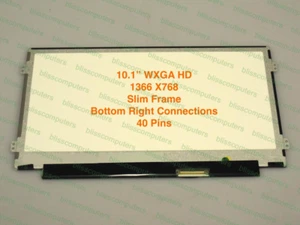 GATEWAY LT41P05U LAPTOP LED LCD Screen NON TOUCH 10.1" WXGA HD Bottom Right - Picture 1 of 4