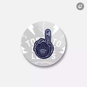 Imán decorativo redondo Toronto Maple Leafs NHL | 4"" X 4 - Imagen 1 de 2