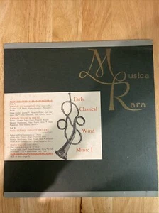 MUS 16 Early Classical Wind Music Hertel Dittersdorf Danzi NEAR MINT Musica Rara - Picture 1 of 11