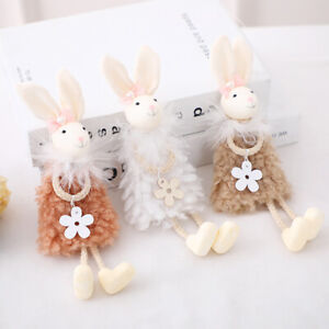 Easter Decoration Rabbit Pendant For DIY Party Ornament For Home Kids Toy Gift