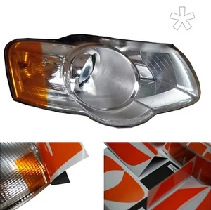US-Design-Folie für Scheinwerfer Blinker VW Passat B6 3C links/rechts sidemarker - Picture 1 of 3