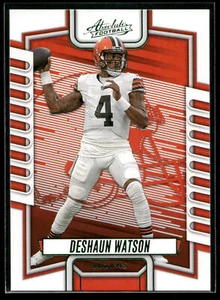 2023 Panini Absolute Deshaun Watson GREEN PARALLEL SP Cleveland Browns #10 🔥 - Picture 1 of 2