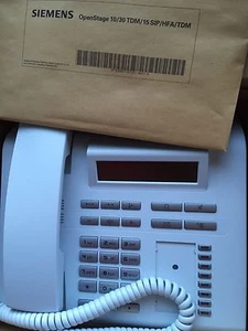 Siemens Unify Octopus OpenStage 30 T 30T ICE Blue Telefon Rechnung/Mwst. Top - Picture 1 of 2