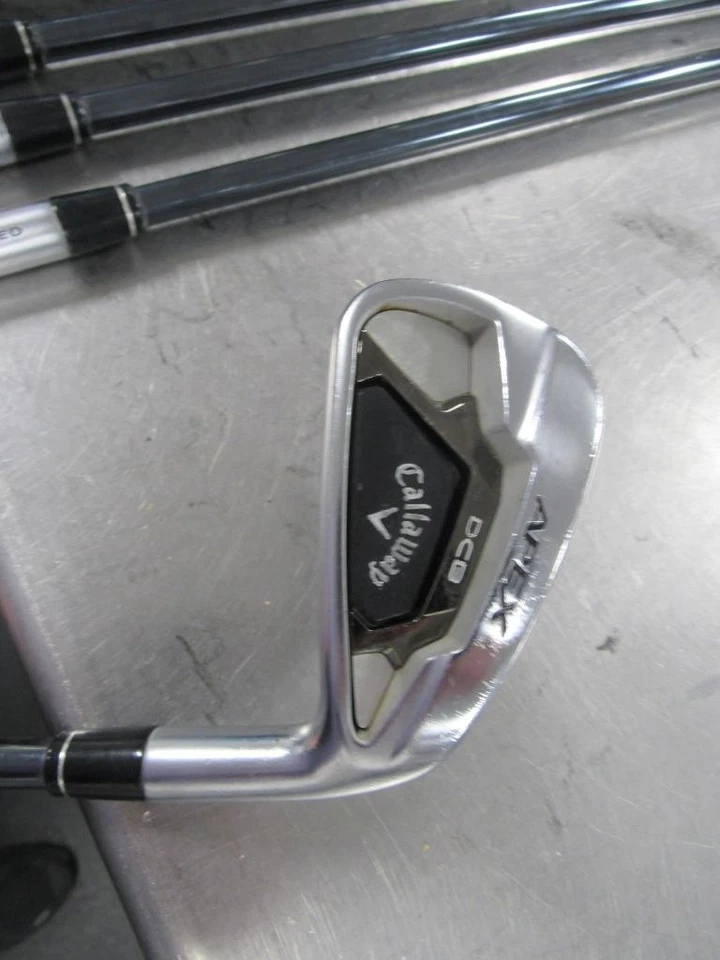 Callaway Apex DCB Iron Set 5 - AW UST Recoil Dart 65 Regular Flex +1/4" RH - Image 1 of 4