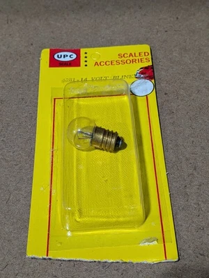 UPC Scale - O/O-27 Scale - #281 - 14V Blinker Screw-In Type Bulbs - NOS - Image 1 of 4
