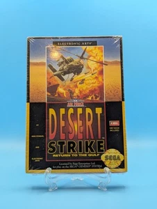 SEGA GENESIS Desert Strike - Gulf War - 1992 EA Cardboard Box Rare Brand New - Picture 1 of 1