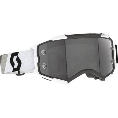 Scott USA Fury Light Sensitive Goggles, White Black/Grey - Imagem 1 de 4