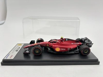 LookSmart Scuderia Ferrari F1-75 #55 2nd Place Bahrain GP 2022 Carlos Sainz 1:43 - Image 1 of 4