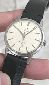 Vintage Omega Seamaster 30 Cal 286 Ref 135.003 62 Men's 35mm Linen Dial Watch  - Picture 1 of 22