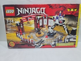 LEGO 2520 Ninjago Battle Arena 463 pieces Open Damaged box New Sealed Bags