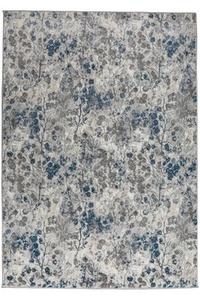 Livigno 1242 Transitional Floral Blue 3x5 Area Rug - Picture 1 of 4