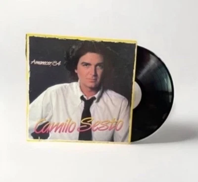 Camilo Sesto 1984 Amanecer 84 Balada RCA Puerto Rico Vinyl Record - Image 1 of 4