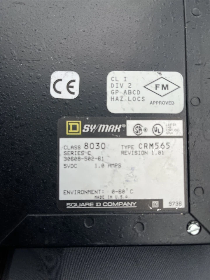 Square D 8030 CRM-565 SY/Max Network Interface 5VDC Series C 5VDC 1.0 Amp - Image 1 of 1
