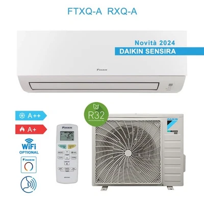 Daikin FTXQ35A RXQ35A Klimaanlage 12000BTU Sensira Siesta A++/A+ Inverter Wifi R