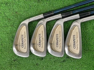 Macgregor Ceramite Iron Set 3-9 RH Ceramite Hi-Tech Carbon Regular Flex EL3942 - Picture 1 of 8
