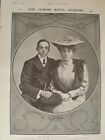 Printed Photo Coming Wedding King Alfsonso Xiii Spain And Princess Victoria 1906